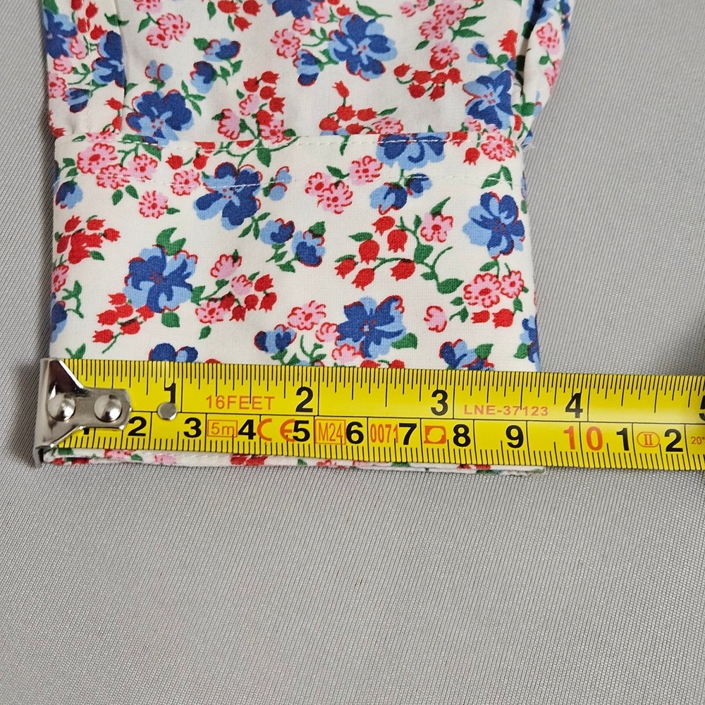 Brooks Brothers 6 Coquette Cottagecore Floral Supima Cotton Button Down Preppy - Picture 9 of 9